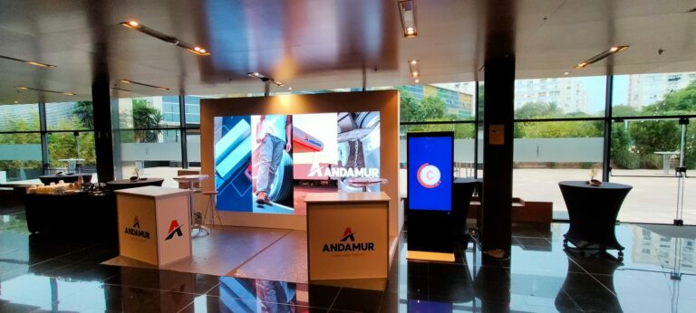 led screens interactifs barcelona