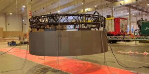 rental black truss structure events